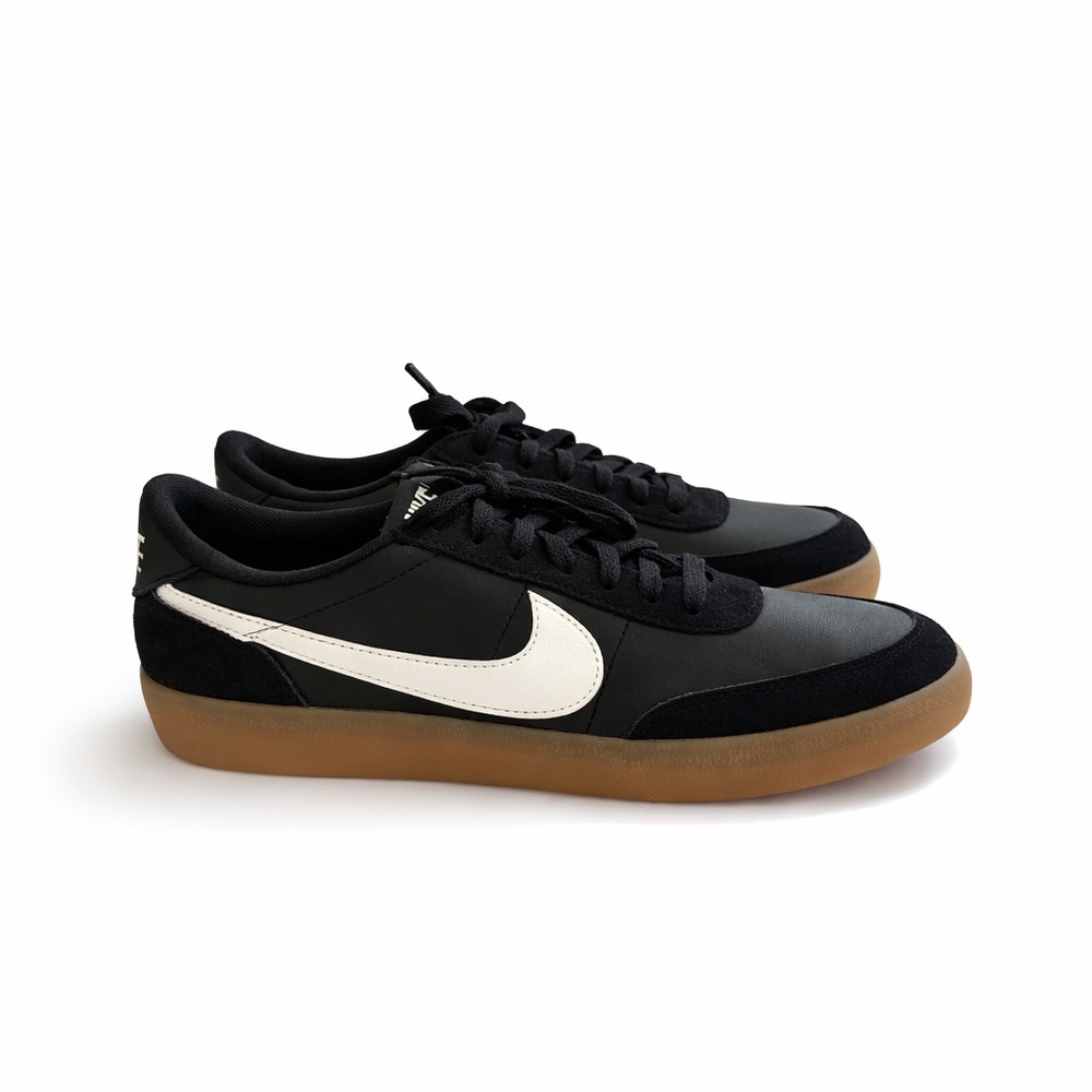 Nike Black and White Killshot 2 Sneakers with Gum Sole